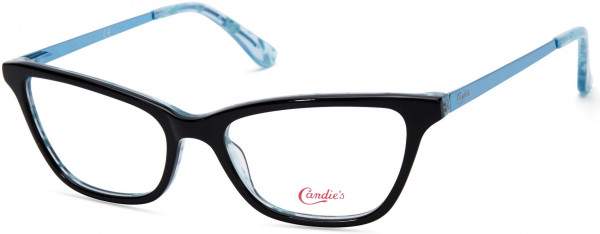 Candie's Eyes CA0170 Eyeglasses, 001 - Shiny Black