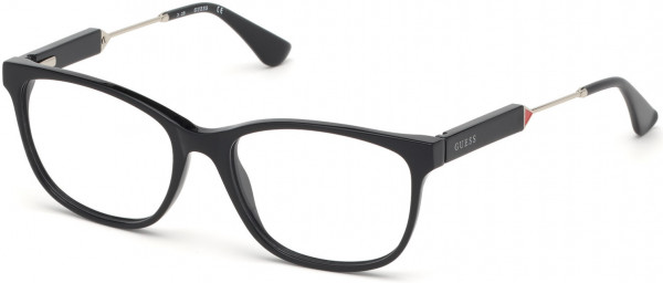 Guess GU2717-F Eyeglasses, 001 - Shiny Black