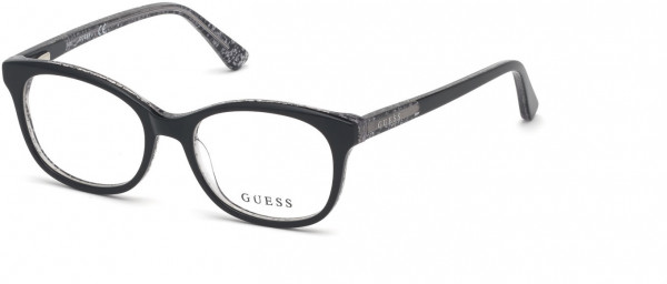 Guess GU9181 Eyeglasses, 074 - Pink/Texture / Pink/Texture