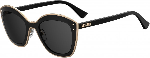 Moschino Moschino 050/S Sunglasses, 0807 Black