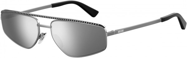 Moschino Moschino 053/S Sunglasses, 0010 Palladium