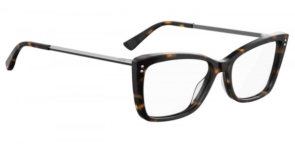 Moschino MOS547 Eyeglasses, 0086 HAVANA