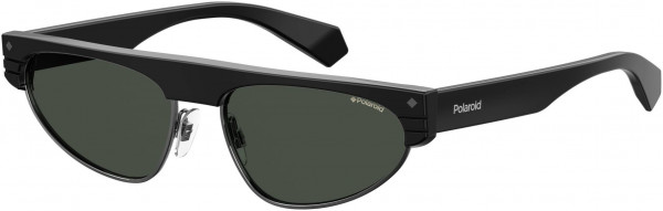 Polaroid Premium PLD 6088/S/X Sunglasses, 0807 Black