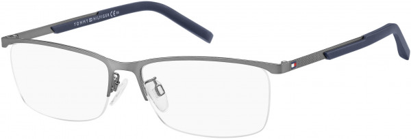 Tommy Hilfiger TH 1700/F Eyeglasses, 09T9 Matte Rut Blue