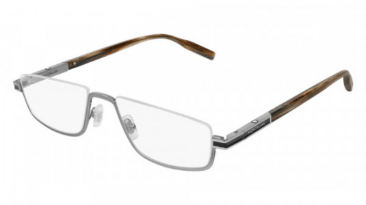Montblanc MB0044O Eyeglasses, 003 - SILVER