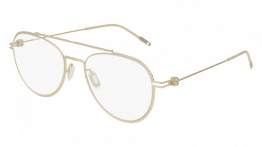 Montblanc MB0001O Eyeglasses, 001 - GOLD