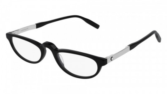 Montblanc MB0024O Eyeglasses, 001 - SILVER