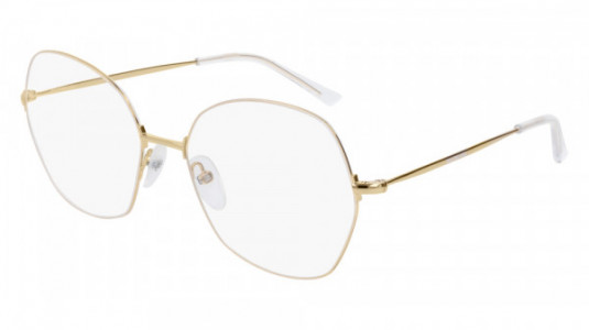 Balenciaga BB0014O Eyeglasses, 003 - GOLD