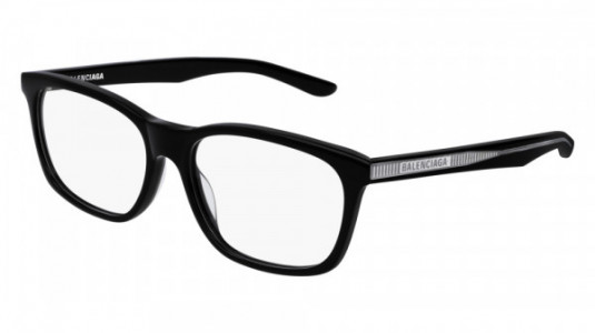 Balenciaga BB0028O Eyeglasses, 001 - BLACK