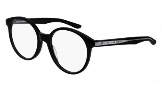 Balenciaga BB0030O Eyeglasses, 001 - BLACK