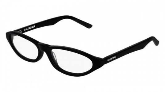 Balenciaga BB0031O Eyeglasses, 001 - BLACK