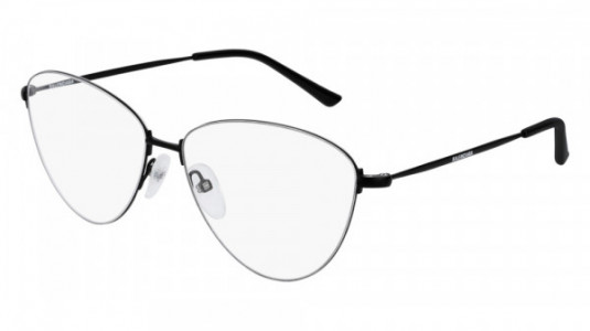 Balenciaga BB0034O Eyeglasses, 001 - BLACK