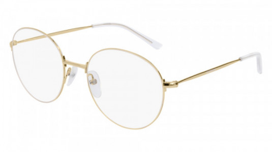 Balenciaga BB0035O Eyeglasses, 003 - GOLD