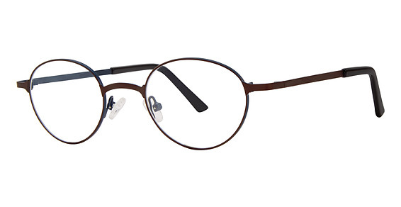 Modz PASADENA Eyeglasses, Matte Brown/Navy
