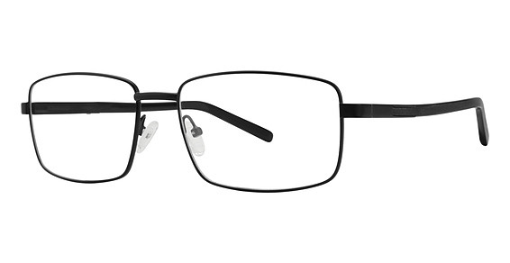 Big Mens Eyewear Club BIG FISH Eyeglasses, Matte Black