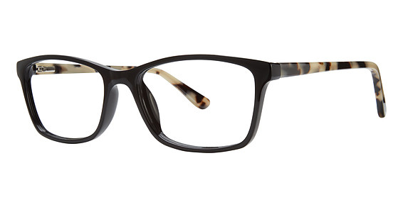 Genevieve KAILEY Eyeglasses, Black/Ivory Marble