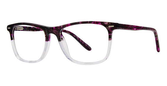 Fashiontabulous 10X252 Eyeglasses, Purple Marble/Crystal