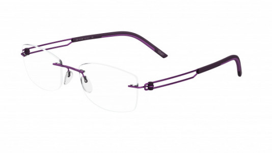 Silhouette Titan Profile 5406 Eyeglasses, 6053 Aubergine Purple