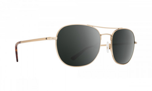 Spy Optic Pemberton Sunglasses, Antique Gold / HD Plus Gray Green with Black Spectra Mirror