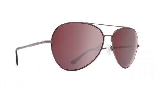 Spy Optic Blackburn Sunglasses, Gunmetal / HD Plus Rose Polar with Silver Spectra Mirror