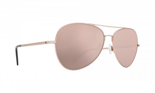 Spy Optic Blackburn Sunglasses, Matte Rose Gold / HD Plus Gray Green with Rose Quartz Spectra Mirror