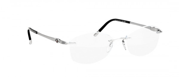Silhouette Gala DI Eyeglasses, 7000 Rhodium / Silver Night