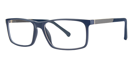 Modern Times STAMPEDE Eyeglasses, Blue Matte