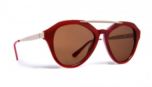 SKY EYES SRILANKA Sunglasses, RED + GILT METAL (3055)