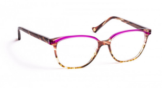 VOLTE FACE MOLLY Eyeglasses, DEMI PEARLED YELLOW / FUSHIA (9070)