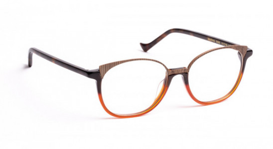 VOLTE FACE MARWA Eyeglasses, DEMI RED/COPPER BLACK (9560)