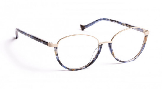 VOLTE FACE MOOVE Eyeglasses, DEMI BLUE/SATIN GOLD (2550)