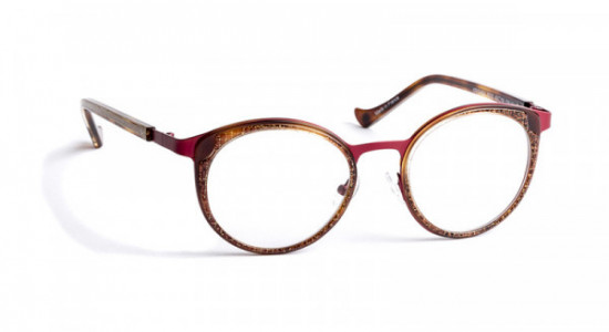 VOLTE FACE KRISHNA Eyeglasses, HAVANA SPANGLES/CHERRY (6535)