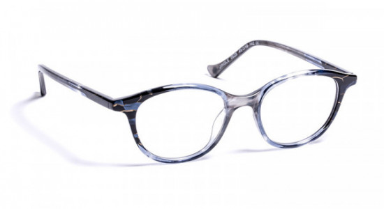 VOLTE FACE JINGLE Eyeglasses, GREY MARBLE/BLUE SPANGLES/BLUE DEMI (0525)
