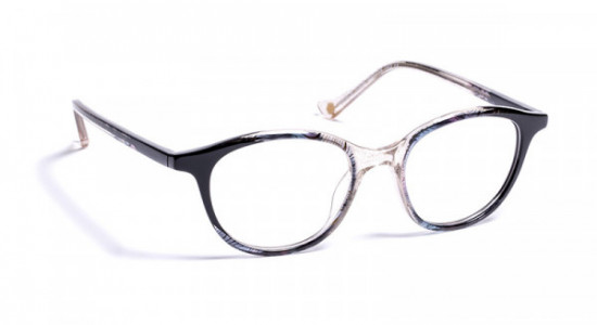 VOLTE FACE JINGLE Eyeglasses, BEIGE SPANGLES/BLACK FILIGRANA/BLACK (1305)