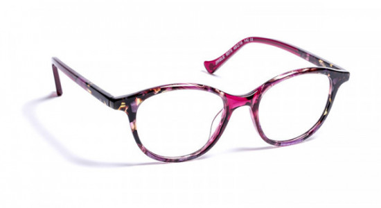 VOLTE FACE JINGLE Eyeglasses, DARK PINK CRYSTAL/PLUM MARBLE/ PLUM DEMI (8575)