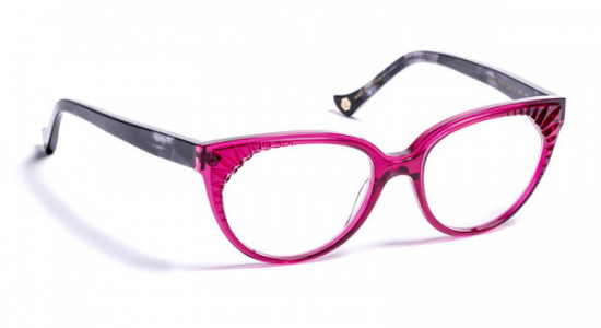 VOLTE FACE JULIA Eyeglasses, PLUM / BLACK SHELL TEMPLE (7500)