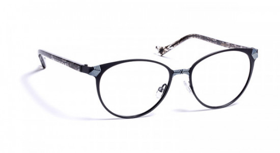VOLTE FACE JASMINE Eyeglasses, BLACK/LIGHT BLUE (0020)
