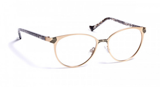 VOLTE FACE JASMINE Eyeglasses, PINK GOLD/BLACK (5500)