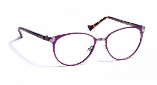 VOLTE FACE JASMINE Eyeglasses, PLUM/SILVER (7013)