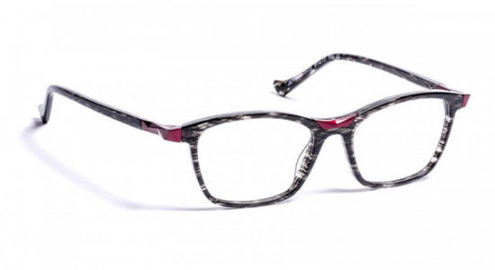 VOLTE FACE JEWELL Eyeglasses, BLACK LACES/BURGUNDY (0035)
