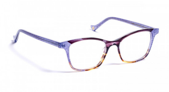 VOLTE FACE JADORE Eyeglasses, PLUM MARBLES / PURPLE SPANGLES / DEMI (7570)