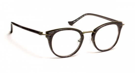 VOLTE FACE IRIS Eyeglasses, BLACK LACES/KHAKI (0045)