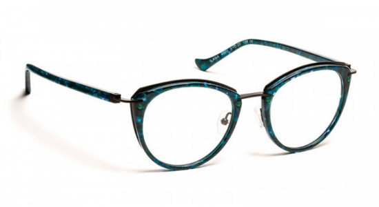VOLTE FACE ILANA Eyeglasses, GREEN BEETLE/BLACK (4900)
