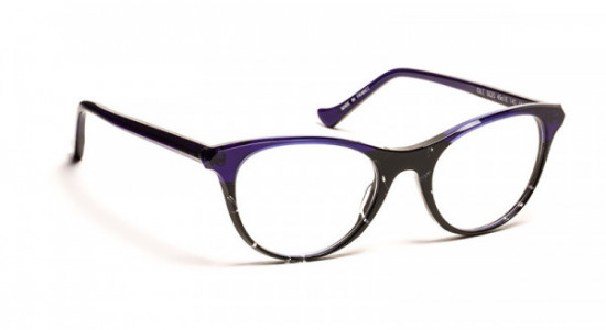 VOLTE FACE IDILE Eyeglasses, BLACK LACES/CRYSTAL BLUE (0020)