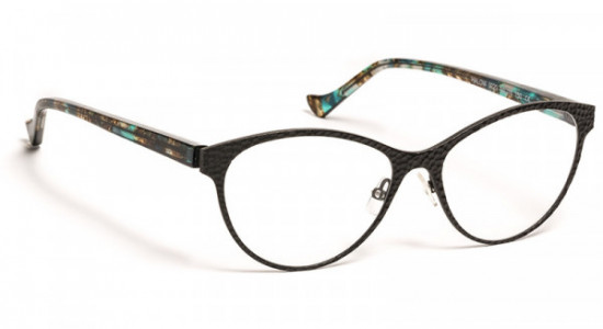 VOLTE FACE HALOW Eyeglasses, BLACK/ TURQUOISE DEMI (0020)