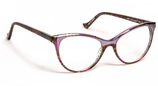 VOLTE FACE HAPPY Eyeglasses, PINK DEMI/CRYSTAL BOREAL (8213)