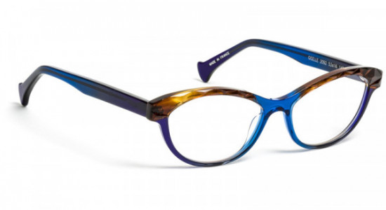 VOLTE FACE GISELLE Eyeglasses, BLUE GRADIENT/HAVANA (2092)