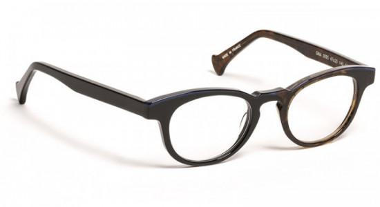 VOLTE FACE GINA Eyeglasses, BLACK/BROWN LACES (0095)