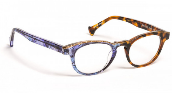 VOLTE FACE GINA Eyeglasses, BLUE GRADIENT/DEMI (2092)