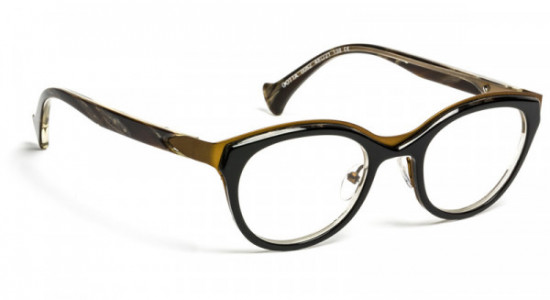 VOLTE FACE GOTTA Eyeglasses, BLACK/HORN/COPPER (0062)